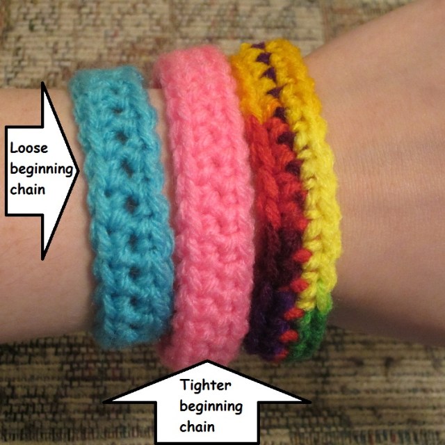 Awareness support bracelet chain