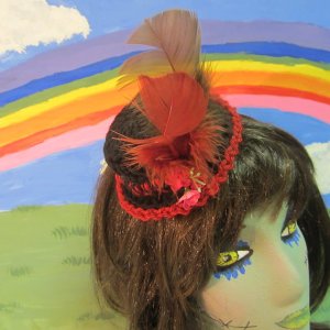 Tiny Victorian Crochet Top Hat Pattern