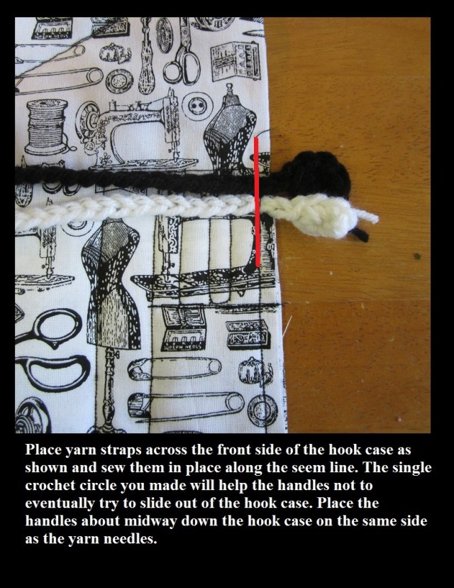 Attack handles to crochet case