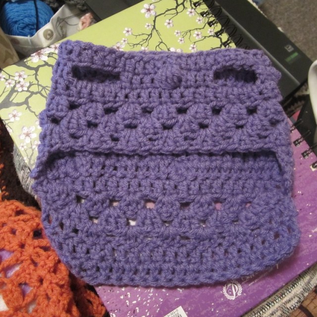 Inside view of sweater