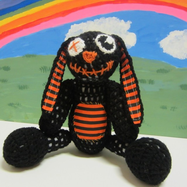 Finished Goth Bunny 1