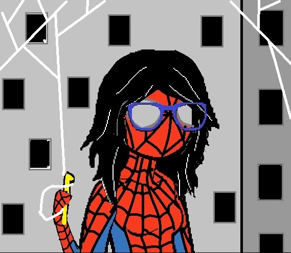 craftyghoulspiderwebdisplay