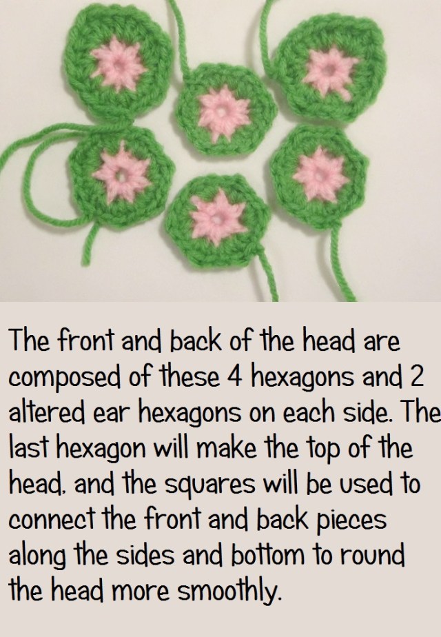 front and back of head