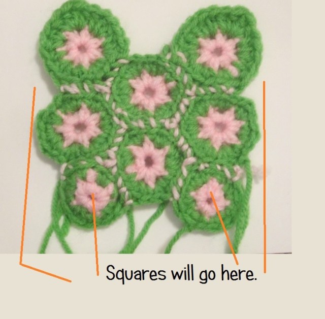 squares will go here